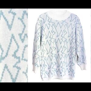 Geometric Sweater Jumper Pullover Christmas Chanuka